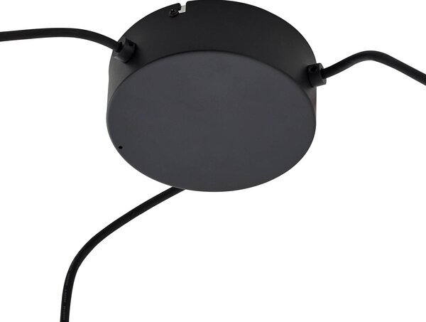 Lampa wisząca zewnętrzna Lucande Taniola, 3-punktowa, beżowa, rattan, IP44 Taniola Lucande, możliwość ściemniania, jasne drewno, drewno, dworkowy / rustykalny
