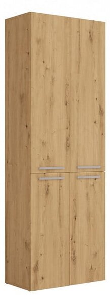 Regał łazienkowy z koszami i półkami artisan | Umeblowana.com