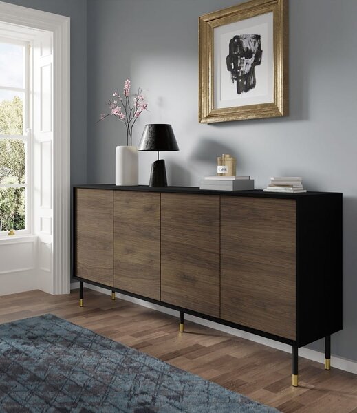 Długa szafka na ubrania z półkami 180 cm | Umeblowana.com