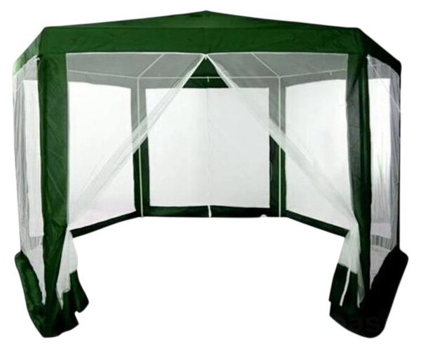 Namiot pawilon ogrodowy handlowy 2x2x2 m z moskitier zielony MultiGarden