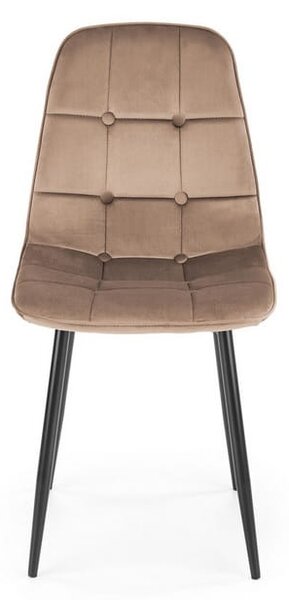 Beżowe krzesło kuchenne loft | Umeblowana.com