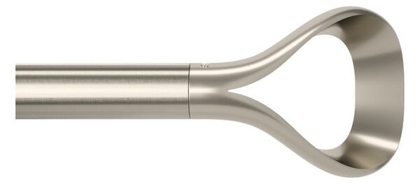 Regulowany karnisz ze stali nierdzewnej 107 - 305 cm Loop – Umbra