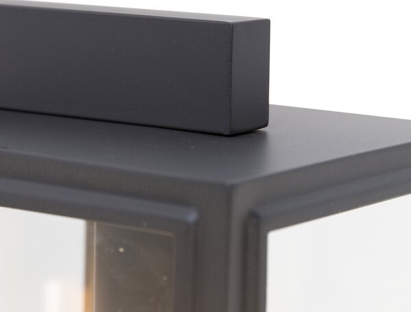 Inteligentna lampa ścienna zewnętrzna szara w komplecie z Wi-Fi G95 - Sutton down