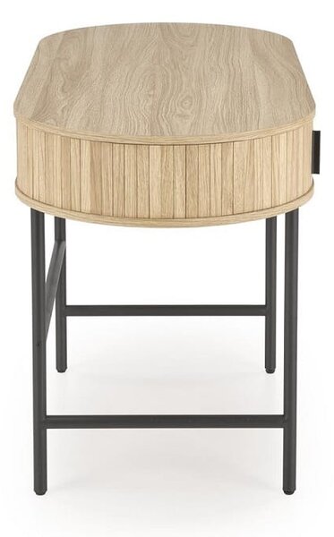 Owalne biurko sekretarzyk w stylu loft | Umeblowana.com