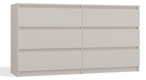 Szeroka komoda z szufladami kaszmir | Umeblowana.com