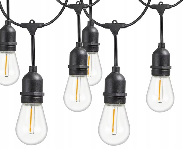 Girlanda świetlna LED ogrodowa LUCENT, 15 m