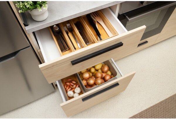Pojemnik bambusowy Compactor Woody, 30x15x6,35 cm