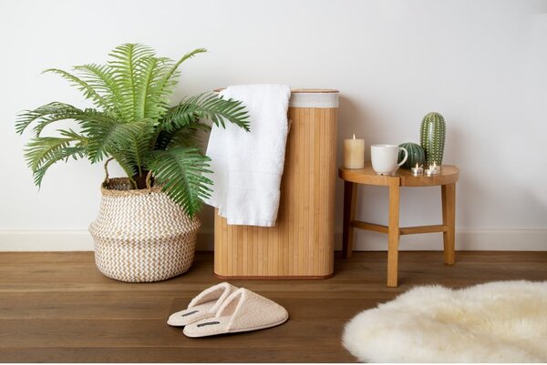 Naturalny bambusowy kosz na pranie 78 l Bamboo – Compactor