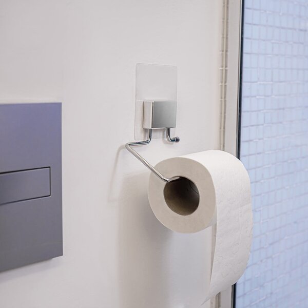 Uchwyt ze stali chromowanej na papier toaletowy Compactor