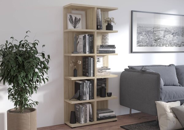 Regał otwarty wysoki biblioteczka 184 cm More 05 Dąb Sonoma