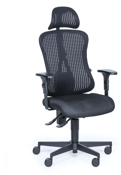 Krzesło biurowe SITNESS 90, czarny