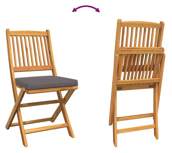 Stolik z krzesłami na balkon + poduszki | Umeblowana.com