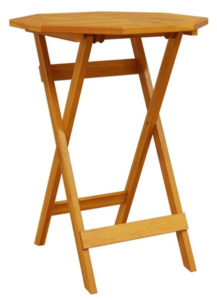 Drewniany stół z krzesłami na balkon | Umeblowana.com