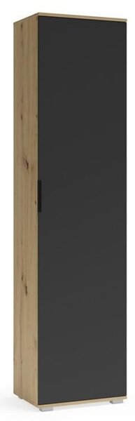 Wąska szafa na ubrania loft | Umeblowana.com