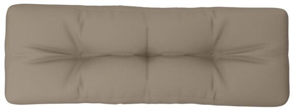 Poduszka na paletę, taupe, 120x40x12 cm, tkanina