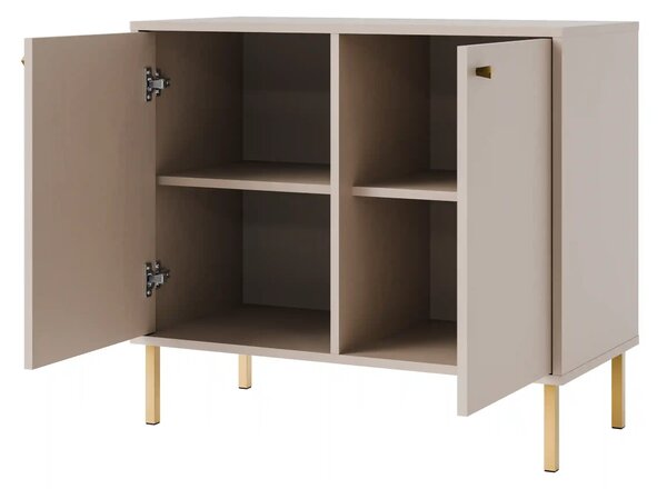 Komoda dwudrzwiowa do salonu Sakai 2 2F T812 Beżowy