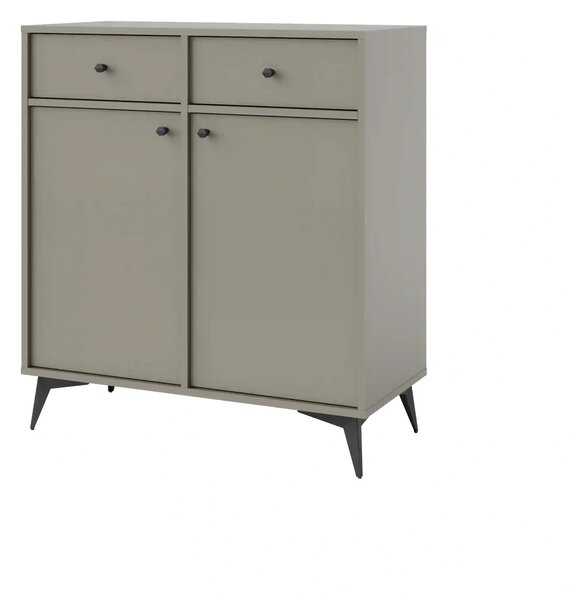 Komoda z szufladami do salonu Sakai 1 2F 2S T826 Eukaliptus