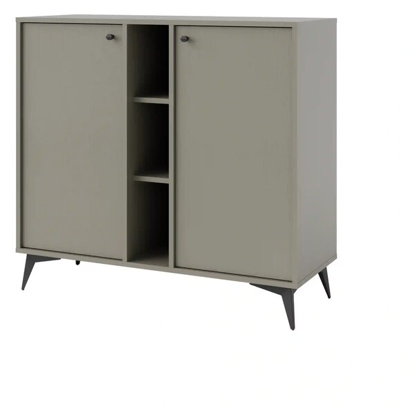 Komoda dwudrzwiowa do salonu Sakai 1 2F T822 Eukaliptus