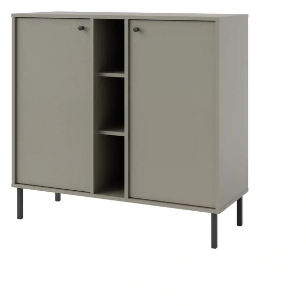 Komoda dwudrzwiowa do salonu Sakai 2 2F T822 Eukaliptus
