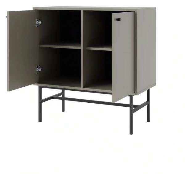 Komoda dwudrzwiowa do salonu Sakai 3 2F T812 Eukaliptus