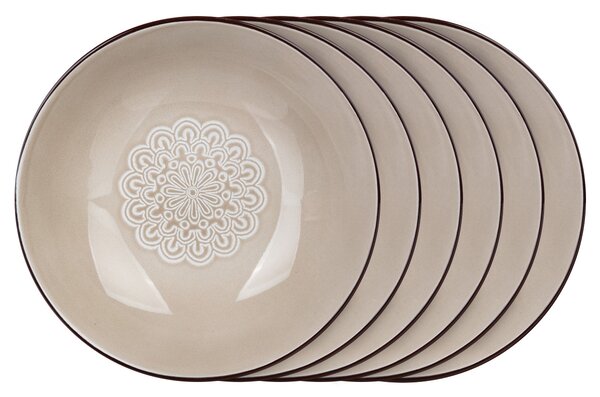 Banquet Zestaw talerzy głębokich Shape 20,4 cm , 6 szt