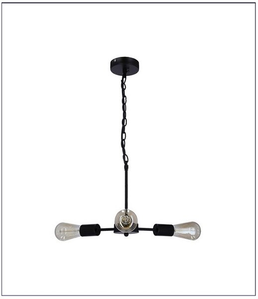 Nowoczesna lampa wisząca z zawiesiem w formie łańcucha - V152 R7-S85