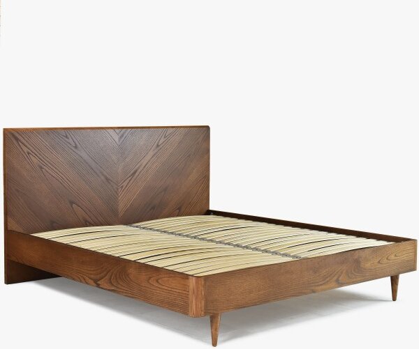 Łóżko w stylu retro 180 x 200, Bordo