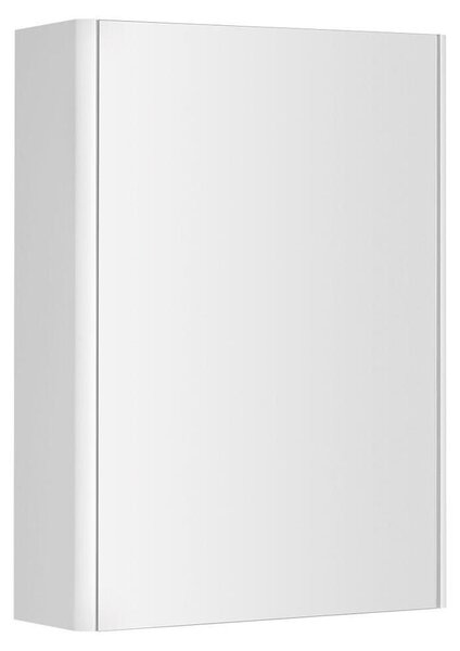 DENEB szafka z lustrem 50x70x18cm, matowa biel
