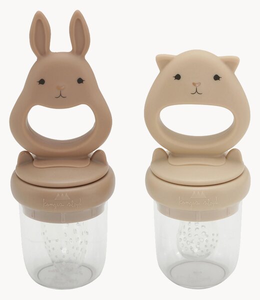 Komplet gryzaków na owoce Bunny, 2 elem