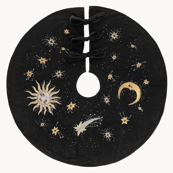 Ręcznie wykonany dywan pod choinkę Celestial