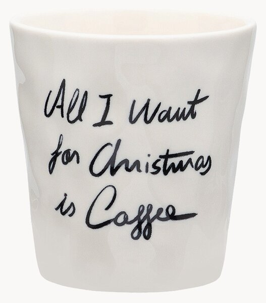 Ręcznie wykonany kubek All I Want Is Coffee