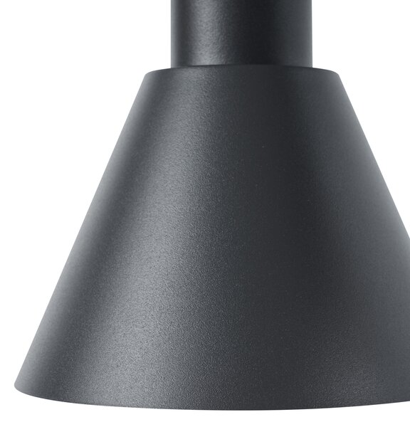 Nowoczesna lampa wisząca czarna 6-punktowa - Biles