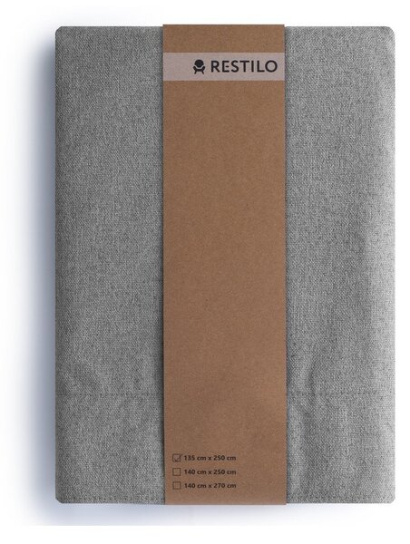 Szara zasłona zaciemniająca 140x250 cm Corita – Restilo