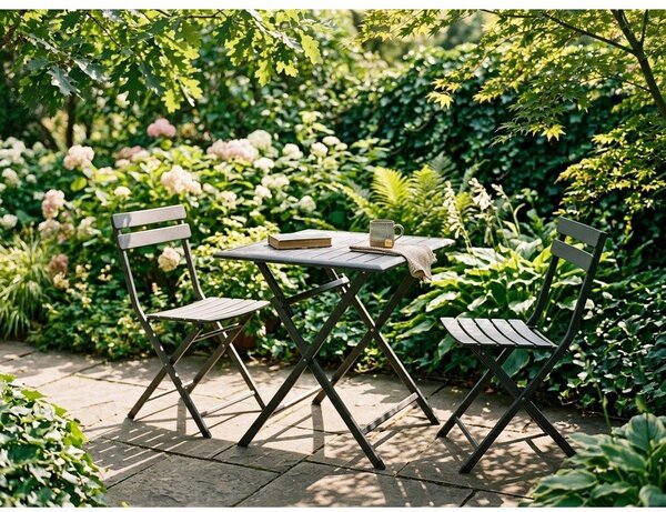 Aluminiowy stół ogrodowy 70x70 cm Elin – Bizzotto