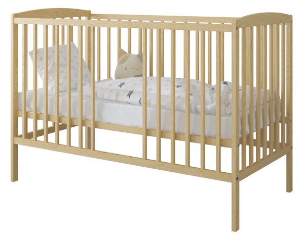 Łóżeczko BASIC 120x60 - Sosna