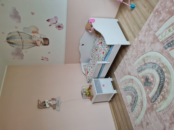 Szafka nocna BASIC do pokoju dziecka - wybór uchwytów i koloru
