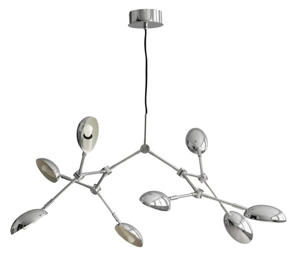 Żyrandol 101 COPENHAGEN, Drop, metaliczny, przedpokój, aluminium, design