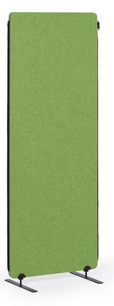 Akustyczny parawan, ścianka działowa 160 x 60 cm, 3 sztuki w opakowaniu, 100% poliester, połączenia na zamek błyskawiczny, zielony