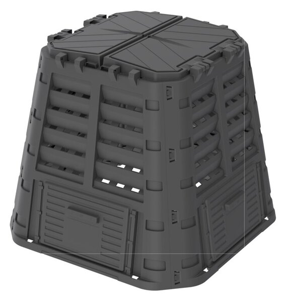 Kompostownik PATROL Multi KOMPOST480CZAPL225 480L Czarny