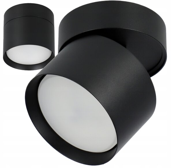 Lampa Sufitowa Oprawa LED GX53 Spot Ruchoma Kinkiet Reflektor czarna