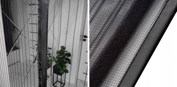 Moskitiera PREMIUM na Drzwi Balkonowe Magnetyczna 90x230 | VOLAN Moxi Door
