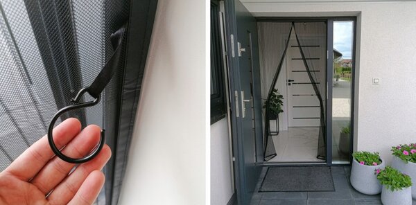 Moskitiera PREMIUM na Drzwi Balkonowe Magnetyczna 90x230 | VOLAN Moxi Door