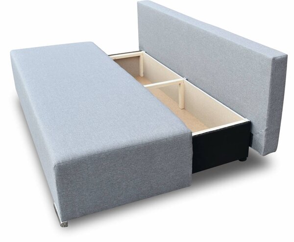 Kanapa rozkładana sofa z funkcją spania Style Szara