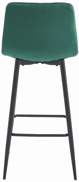 Ciemnozielony hoker welurowy nowoczesny M4-Z01