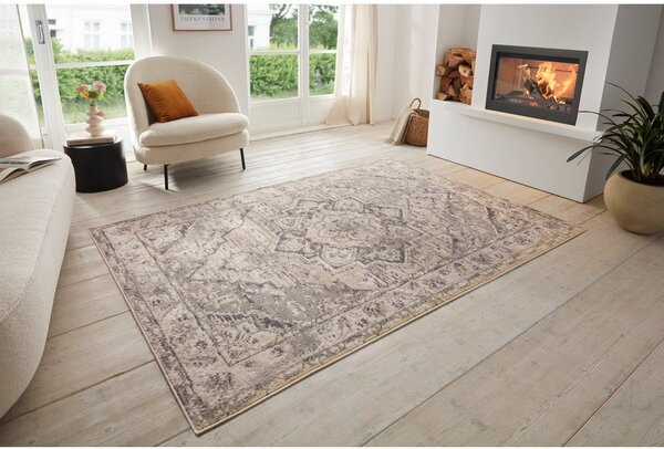 Szarobeżowy dywan 160x235 cm Terrain Designer Sand – Hanse Home