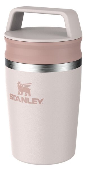 Jasnoróżowy kubek termiczny ze stali nierdzewnej 230 ml Café-To-Go Travel Mug Rose Quartz – Stanley