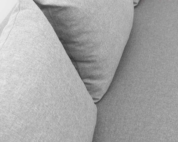 Sofa rozkładana z pojemnikiem Burgos Szary