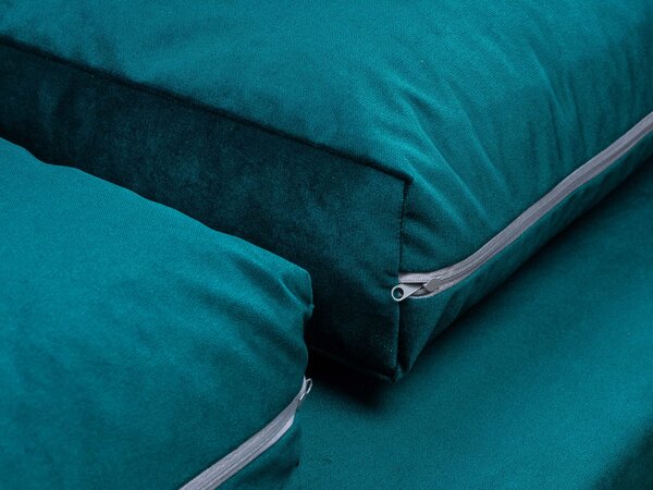 Sofa z funkcja spania wersalka Ecco DELUXE Granatowa