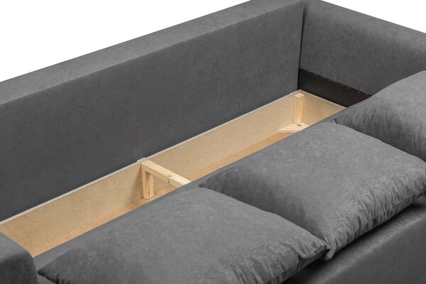 Sofa kanapa rozkładana Lugo Szara