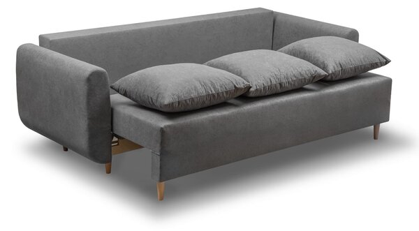 Sofa kanapa rozkładana Lugo Szara